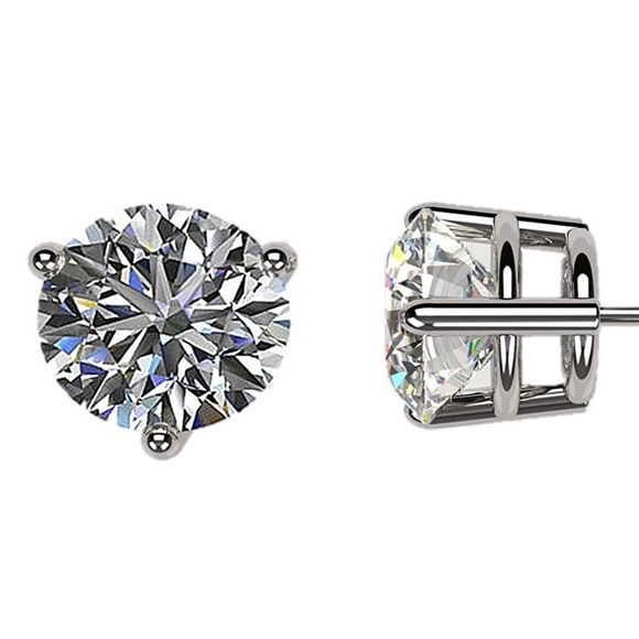 Swarovski Jewelry - NWT Swarovski Zirconia Martini Style Stud Earrings